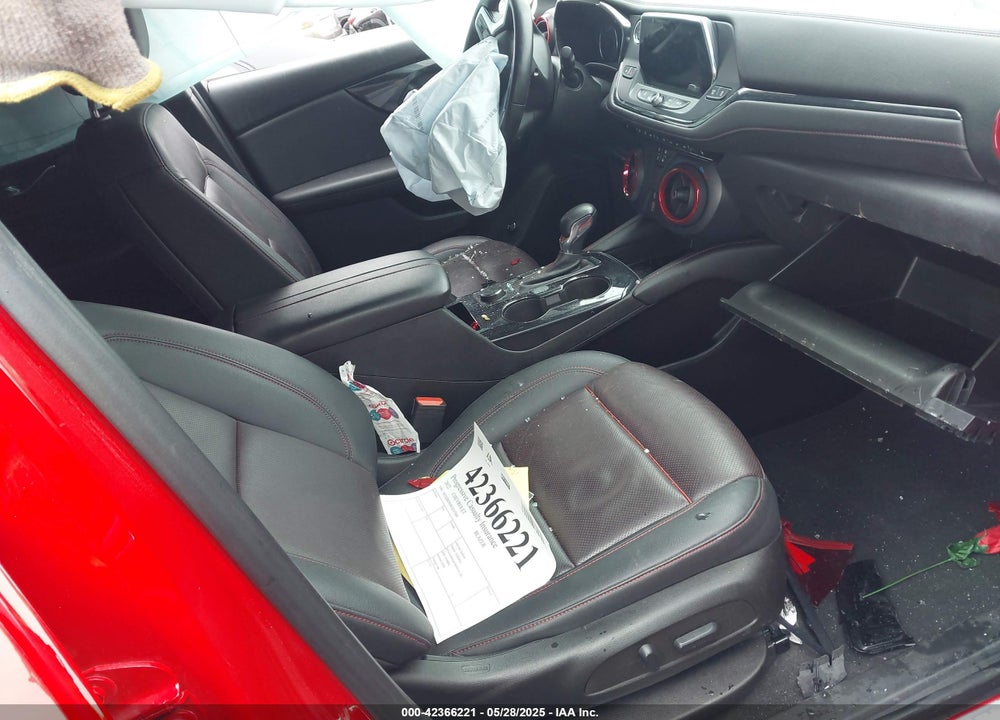 2022 CHEVROLET BLAZER VIN: 3GNKBKRS8NS137309