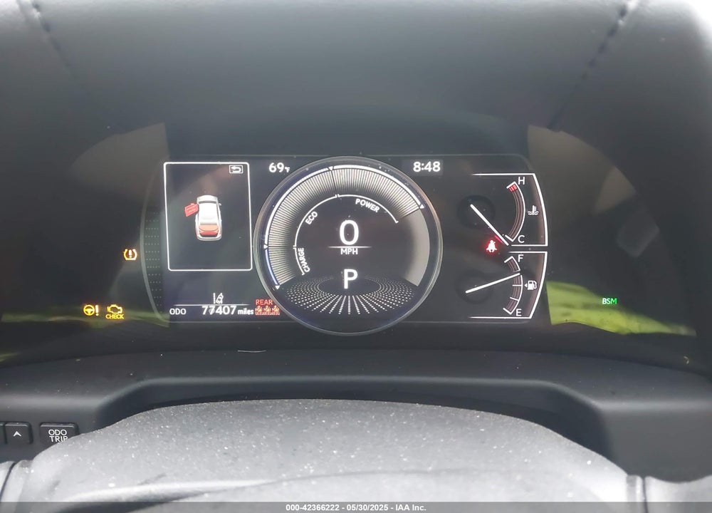 2019 LEXUS ES300H VIN: 58AB21B13KU004168