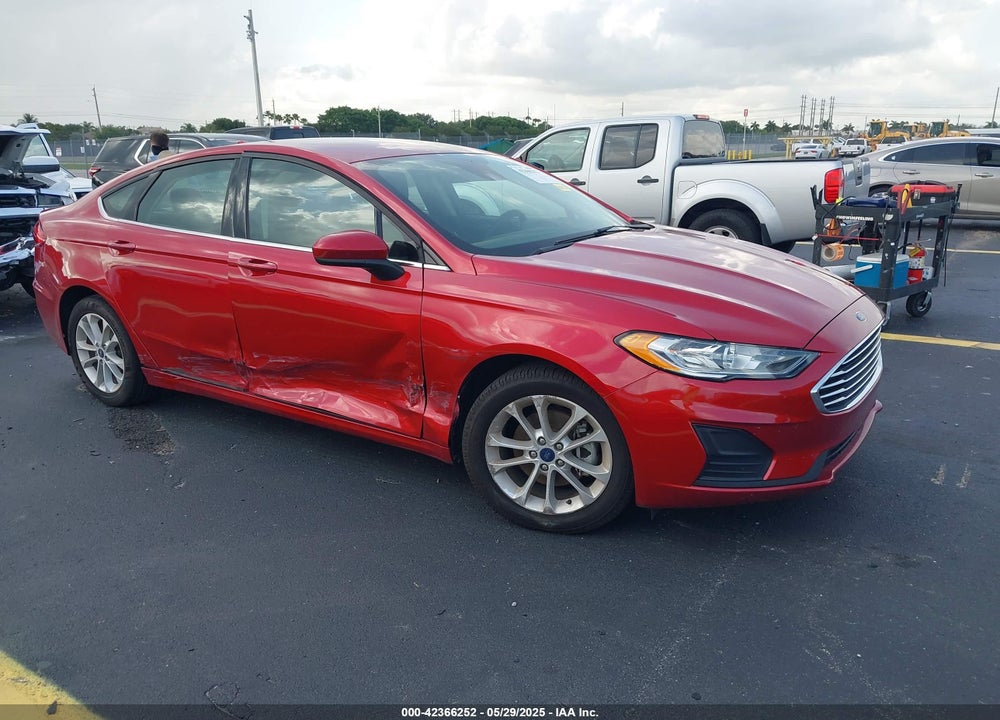 2020 FORD FUSION SE VIN: 3FA6P0HD6LR186215