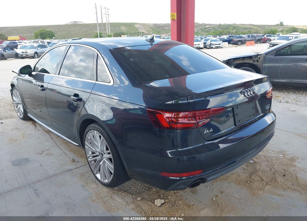 2018 AUDI A4 VIN: WAUENAF4XJA069245