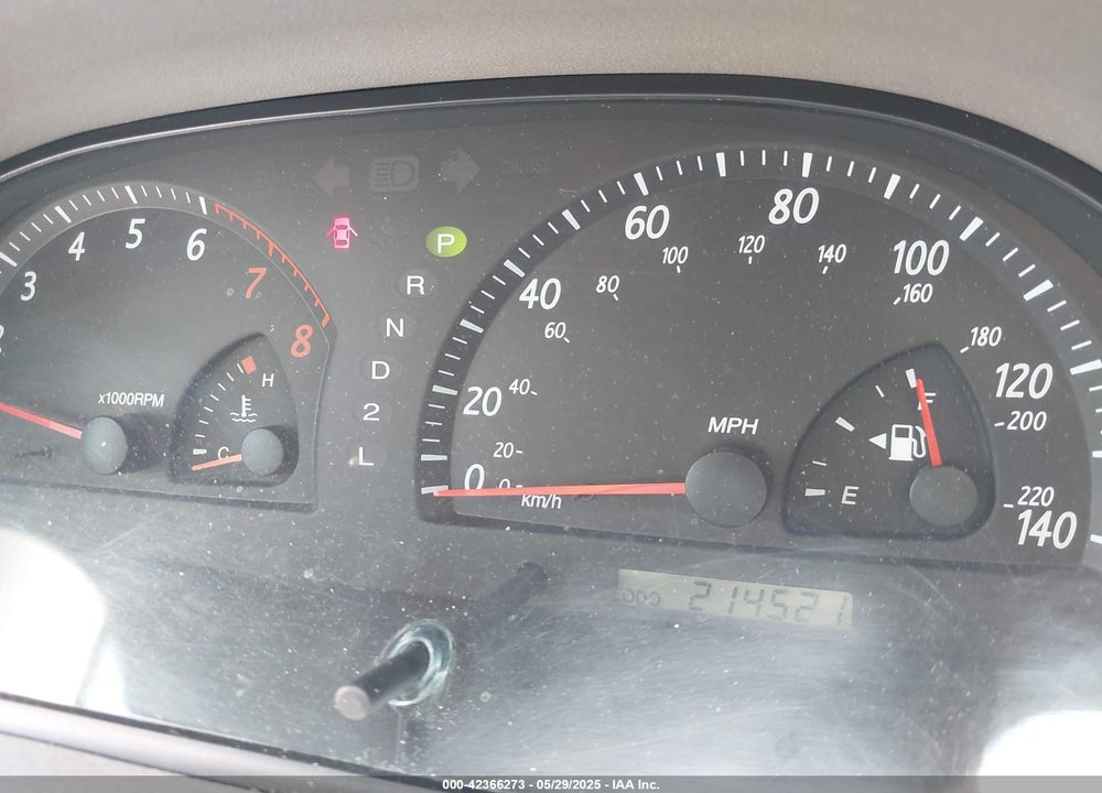 2004 TOYOTA CAMRY LE/SE/XLE VIN: 4T1BE30K04U796837