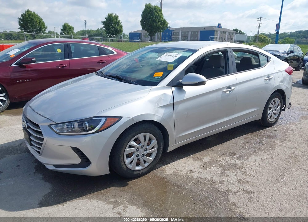 2018 HYUNDAI ELANTRA SE VIN: 5NPD74LF7JH382228