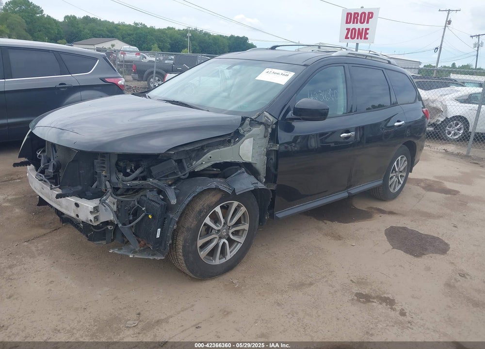 2013 NISSAN PATHFINDER VIN: 5N1AR2MM4DC658021