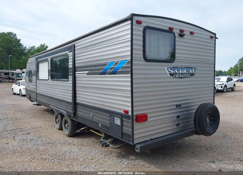 2021 FOREST RIVER SALEM 263BHXL CRUISE LITE VIN: 4X4TSMB24M7423457