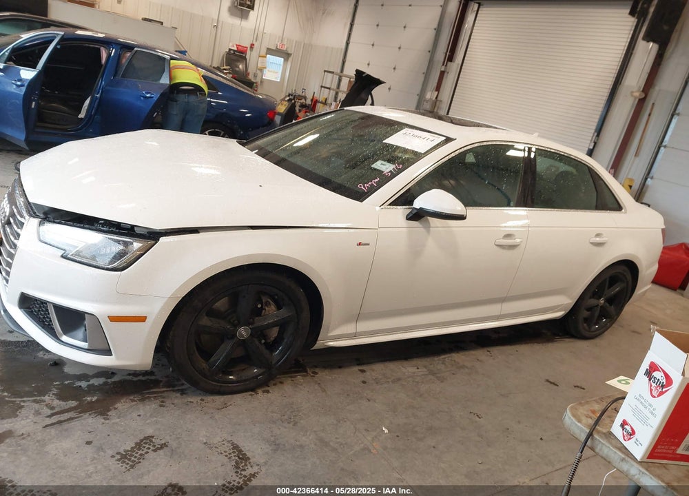 2019 AUDI A4 45 PREMIUM VIN: WAUDNAF48KN006036