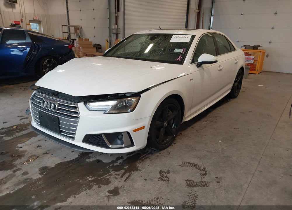 2019 AUDI A4 45 PREMIUM VIN: WAUDNAF48KN006036