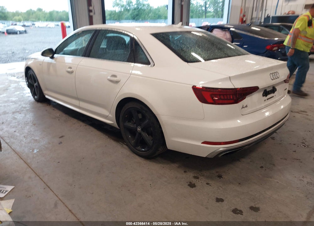 2019 AUDI A4 45 PREMIUM VIN: WAUDNAF48KN006036