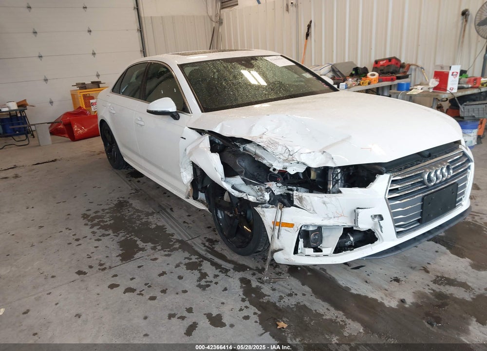 2019 AUDI A4 45 PREMIUM VIN: WAUDNAF48KN006036