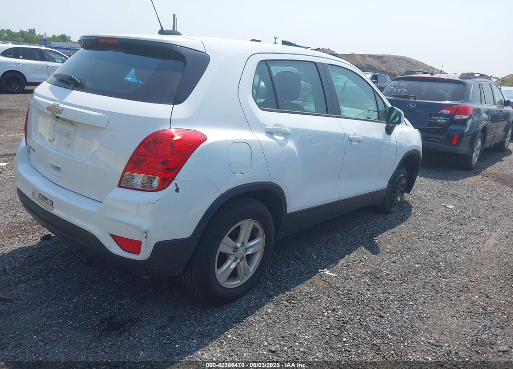 2017 CHEVROLET TRAX VIN: KL7CJNSB2HB182626