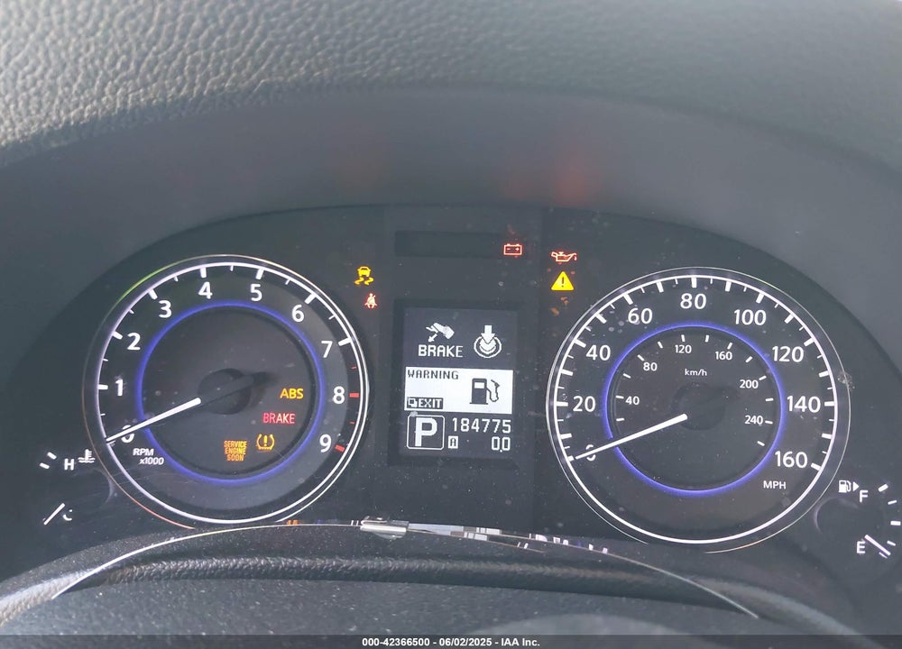 2013 INFINITI G37 JOURNEY VIN: JN1CV6APXDM305990