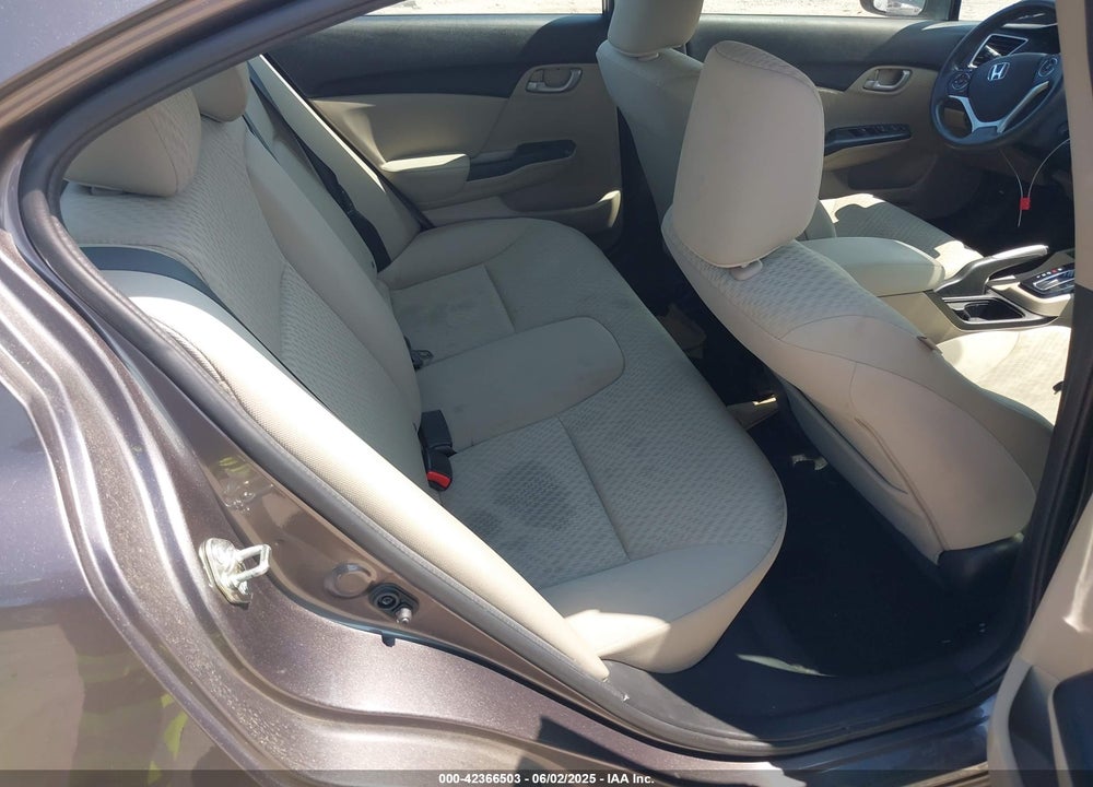 2015 HONDA CIVIC LX VIN: 19XFB2F59FE050852