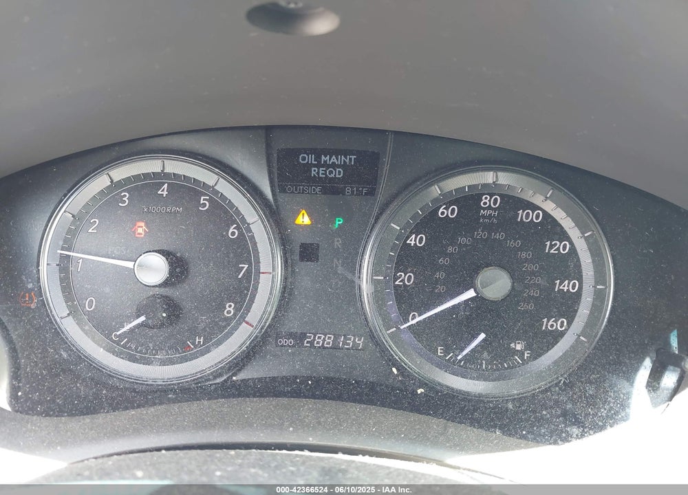 2010 LEXUS ES 350 VIN: JTHBK1EG5A2375935