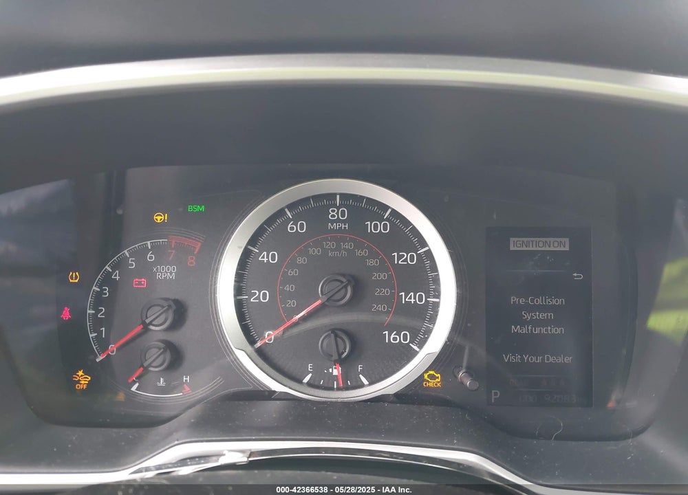 2019 TOYOTA COROLLA SE VIN: JTNK4RBE3K3064007