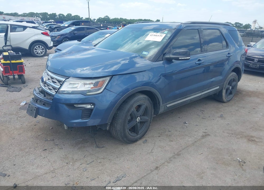 2018 FORD EXPLORER VIN: 1FM5K7D85JGB77656