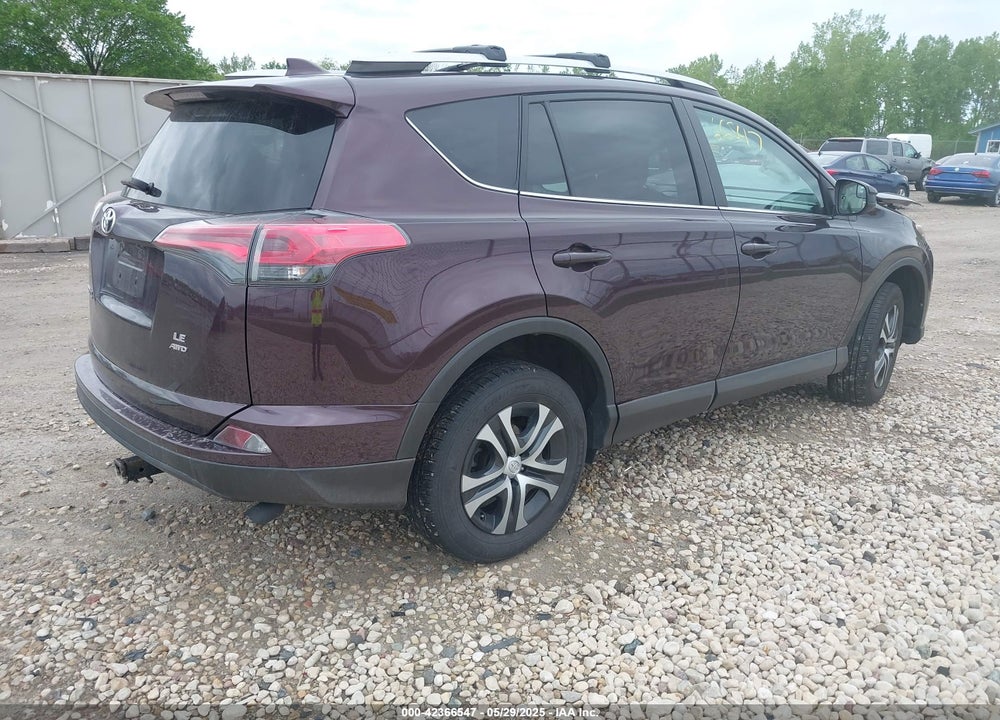 2016 TOYOTA RAV4 LE VIN: 2T3BFREV3GW421295