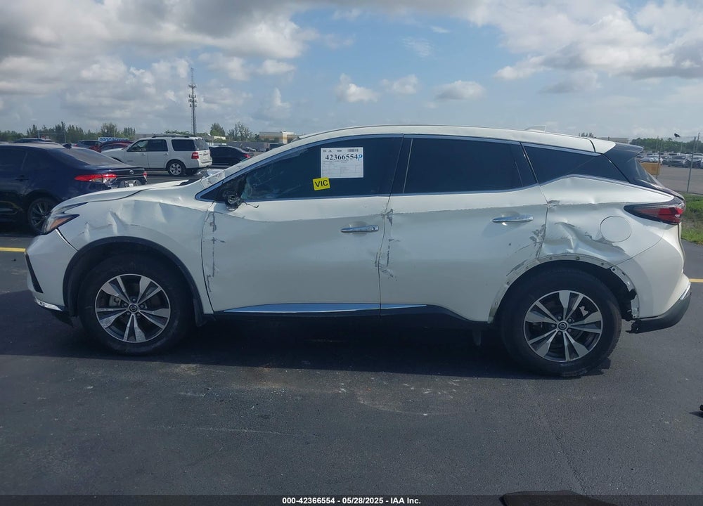 2021 NISSAN MURANO S FWD VIN: 5N1AZ2AJ5MC104870