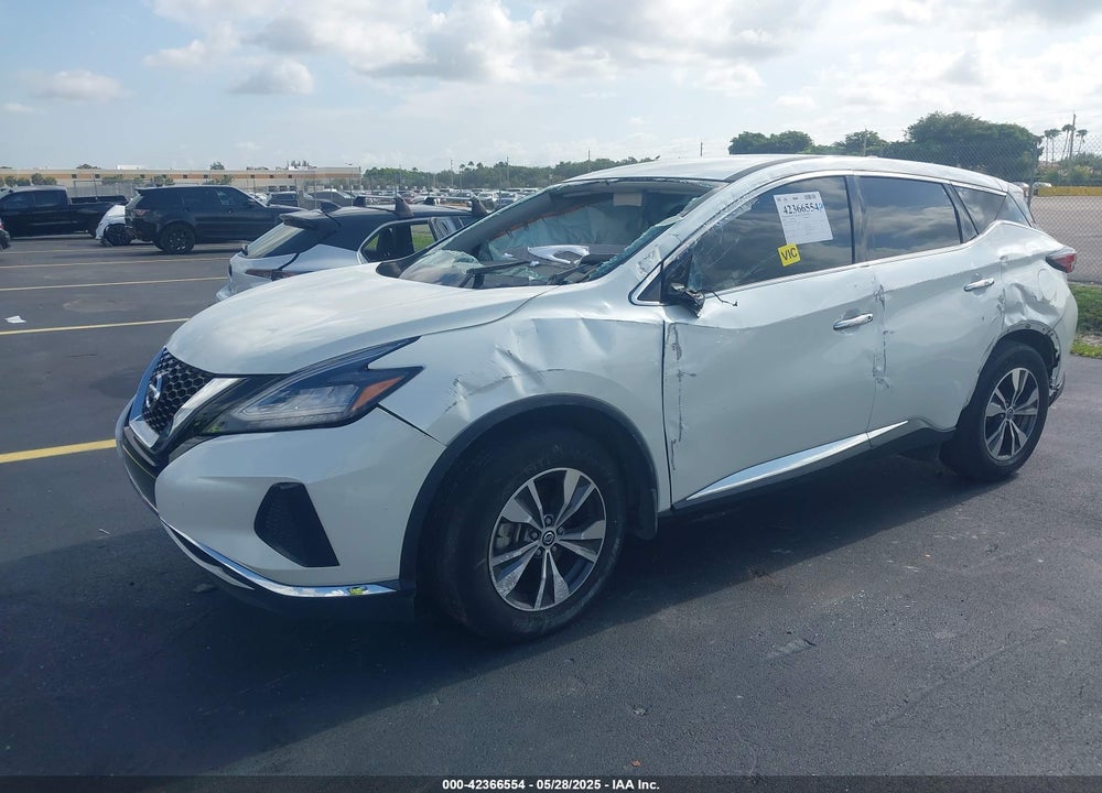2021 NISSAN MURANO S FWD VIN: 5N1AZ2AJ5MC104870
