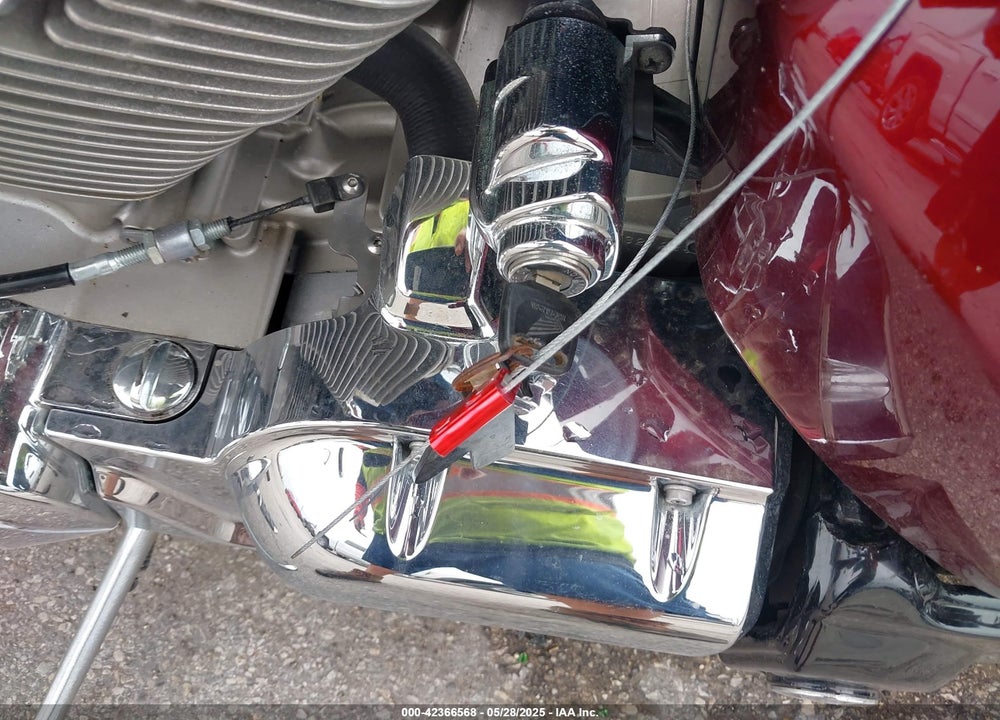 2006 HONDA VTX1300 C VIN: 1HFSC55036A210123