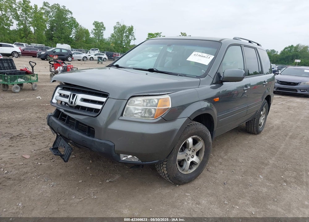 2007 HONDA PILOT VIN: 2HKYF18587H511816