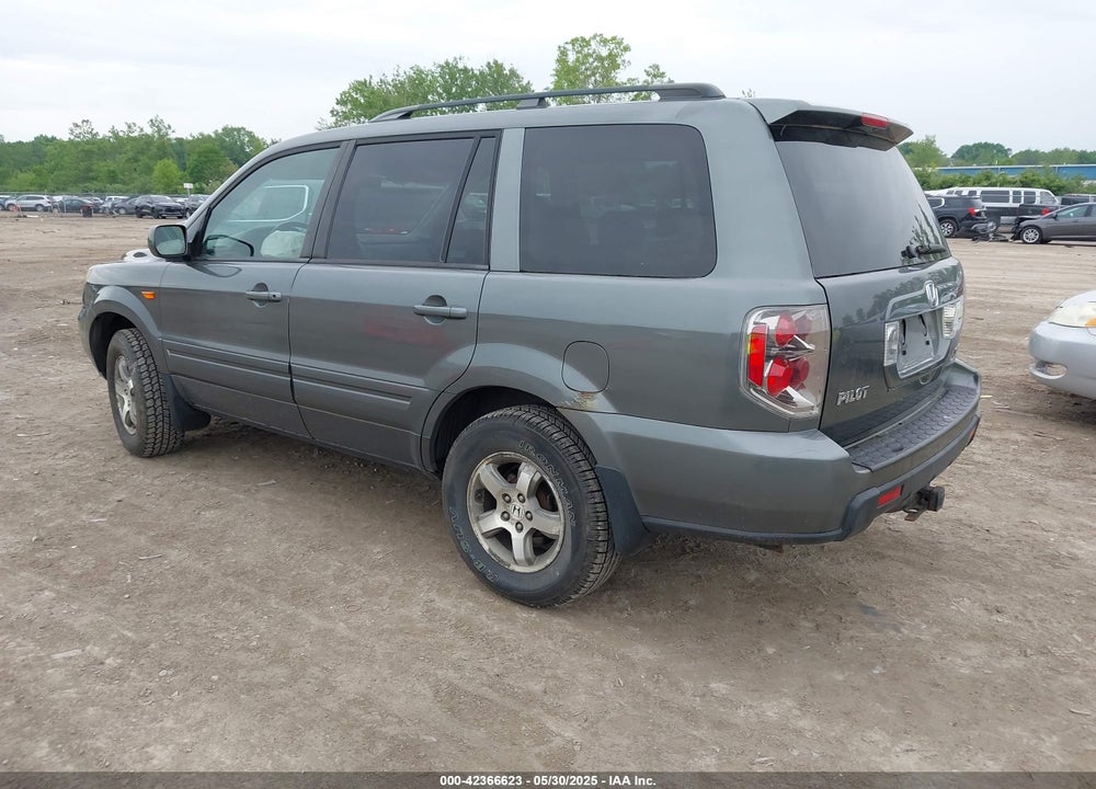 2007 HONDA PILOT VIN: 2HKYF18587H511816