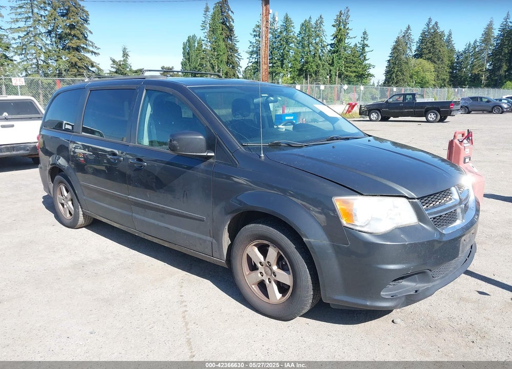 2012 DODGE GRAND CARAVAN SXT VIN: 2C4RDGCG2CR329399