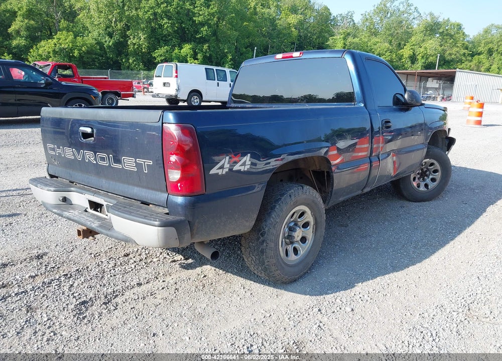 2007 CHEVROLET SILVERADO 1500 CLASSIC VIN: 3GCEK14X07G209595