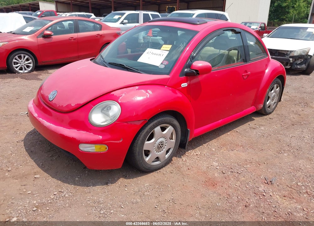 2001 VOLKSWAGEN NEW BEETLE GLS VIN: 3VWCS21C01M406402