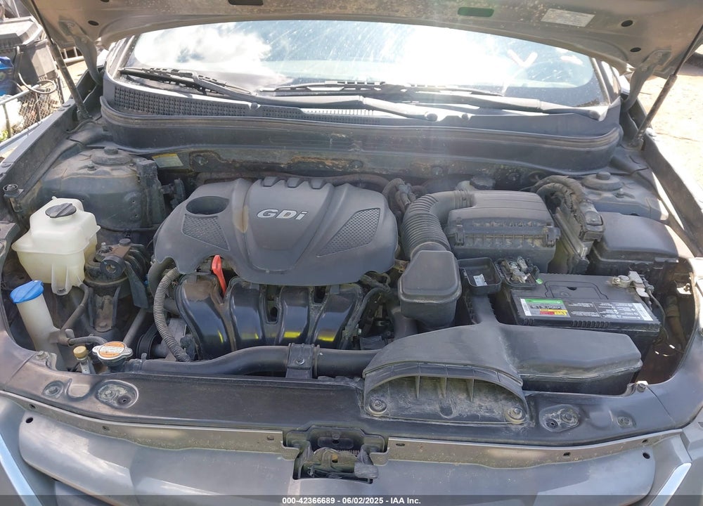 2011 HYUNDAI SONATA GLS VIN: 5NPEB4AC0BH189948