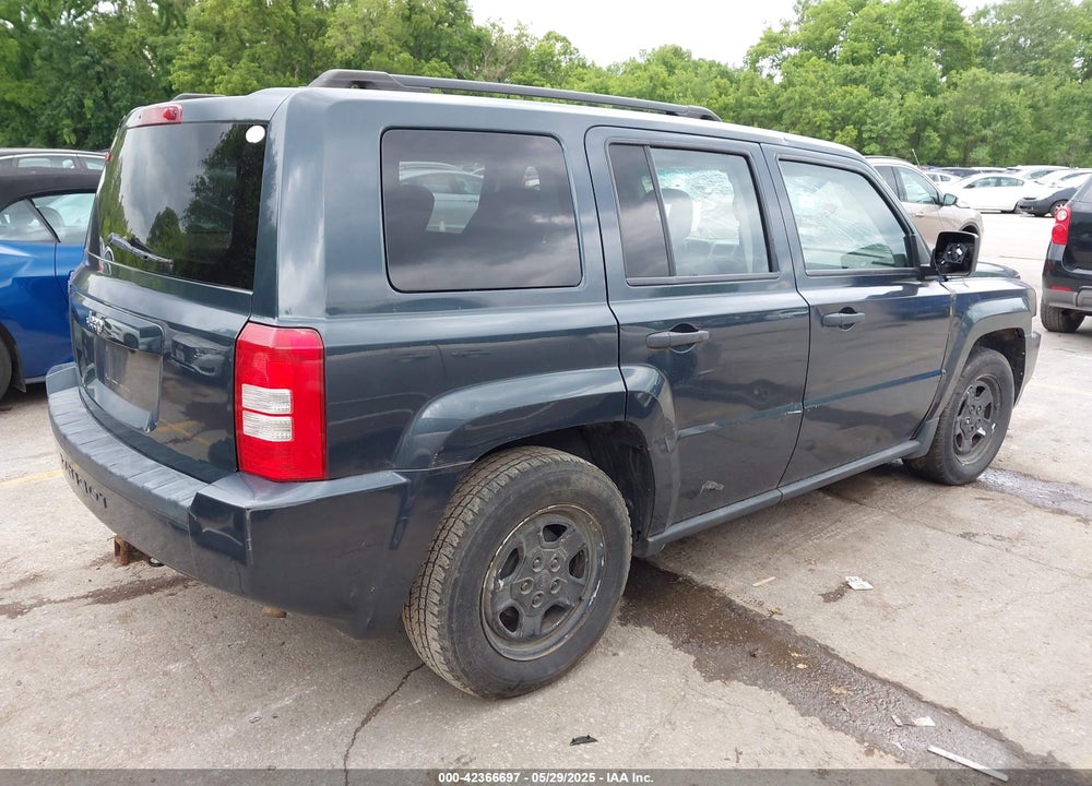 2008 JEEP PATRIOT VIN: 1J8FT28048D530566