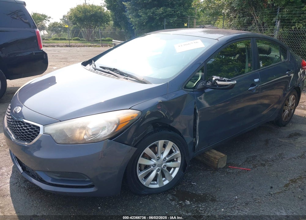 2014 KIA FORTE VIN: KNAFX4A60E5140444