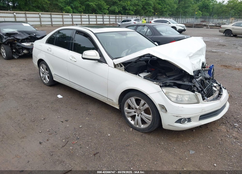 2009 MERCEDES-BENZ C 300 LUXURY/SPORT VIN: WDDGF54X89R048281