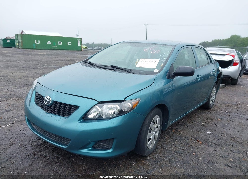 2009 TOYOTA COROLLA VIN: JTDBL40E699019437