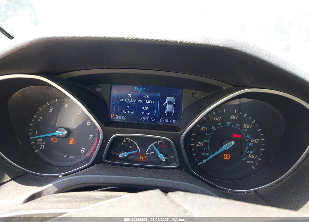 2013 FORD FOCUS VIN: 1FADP3F29DL354150