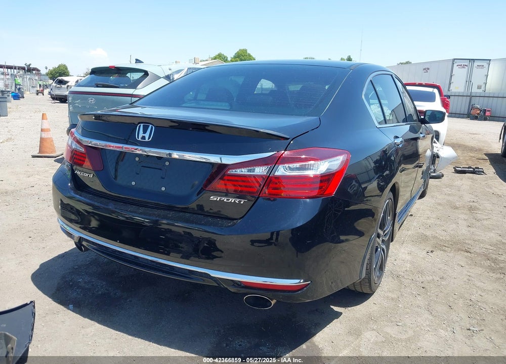 2016 HONDA ACCORD SPORT VIN: 1HGCR2E57GA125358