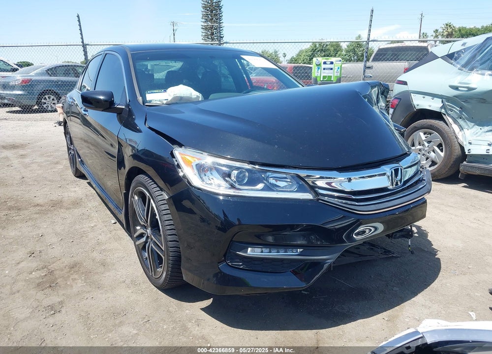 2016 HONDA ACCORD SPORT VIN: 1HGCR2E57GA125358