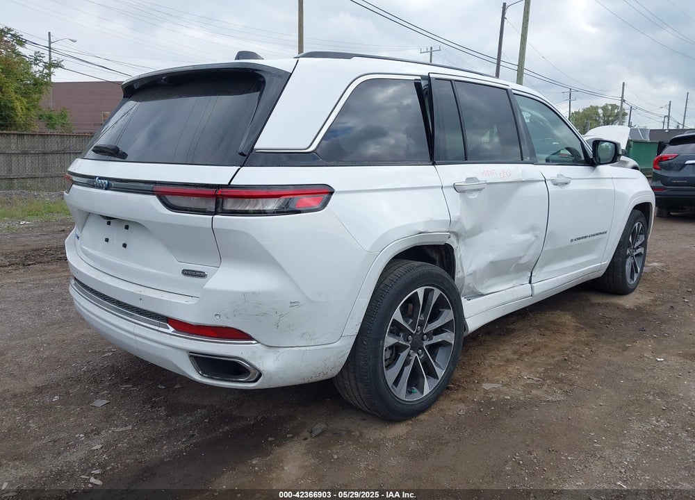 2022 JEEP GRAND CHEROKEE 4XE OVERLAND 4X4 VIN: 1C4RJYD60N8717511