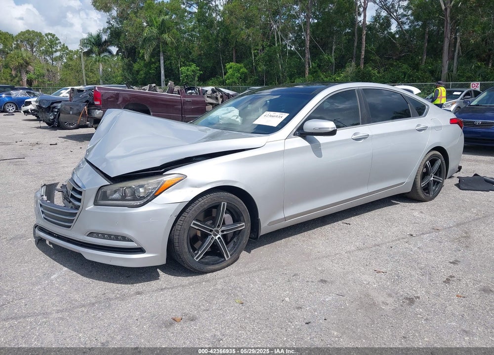 2017 GENESIS G80 VIN: KMHGN4JE5HU170100
