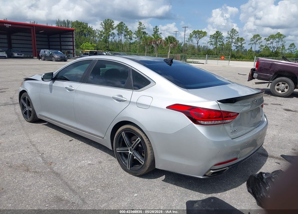 2017 GENESIS G80 VIN: KMHGN4JE5HU170100