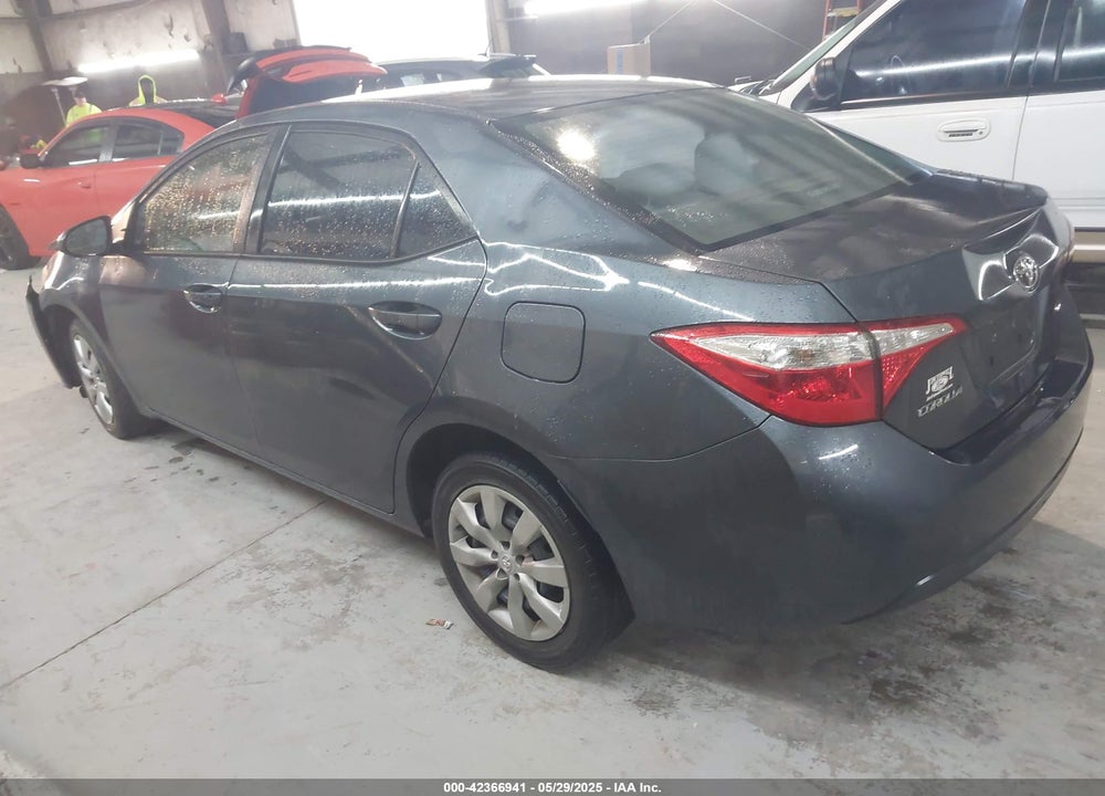 2016 TOYOTA COROLLA VIN: 2T1BURHE7GC666399