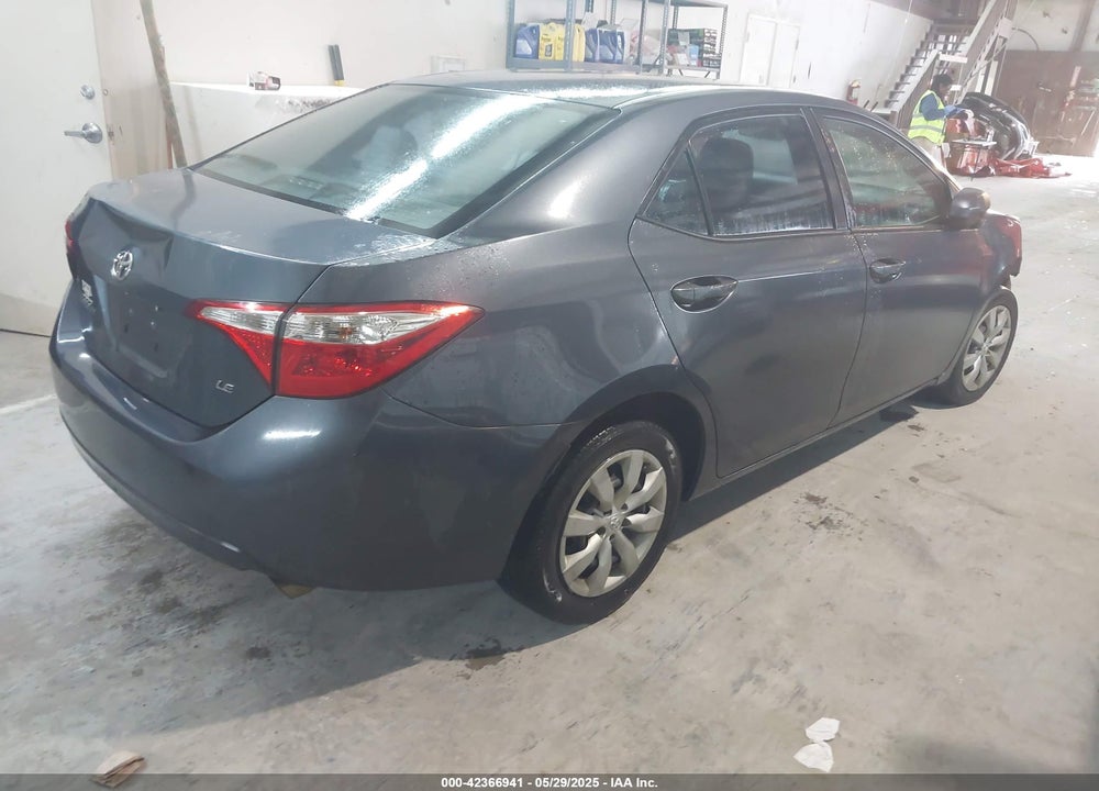 2016 TOYOTA COROLLA VIN: 2T1BURHE7GC666399