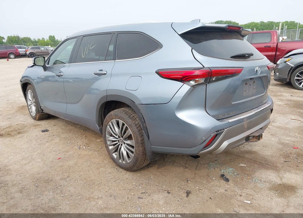 2021 TOYOTA HIGHLANDER HYBRID PLATINUM VIN: 5TDEBRCH5MS066519