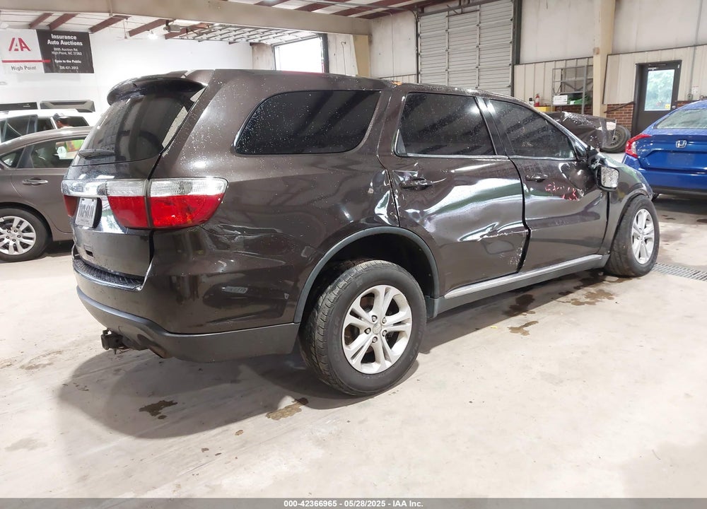 2013 DODGE DURANGO VIN: 1C4RDJAG3DC540038