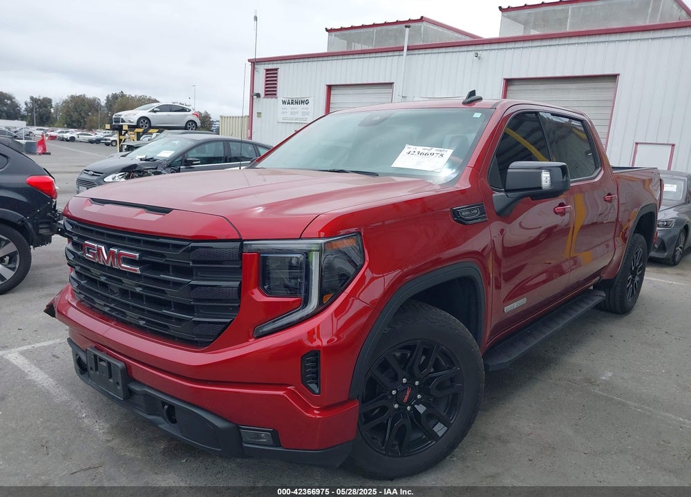 2023 GMC SIERRA 1500 4WD SHORT BOX ELEVATION WITH 3SB VIN: 3GTUUCED0PG229206