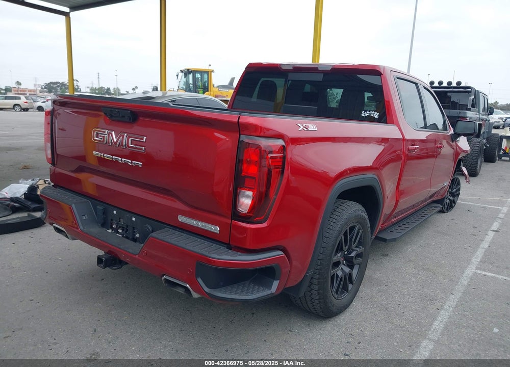 2023 GMC SIERRA 1500 4WD SHORT BOX ELEVATION WITH 3SB VIN: 3GTUUCED0PG229206