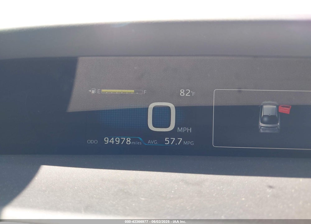 2016 TOYOTA PRIUS THREE VIN: JTDKARFU4G3000841