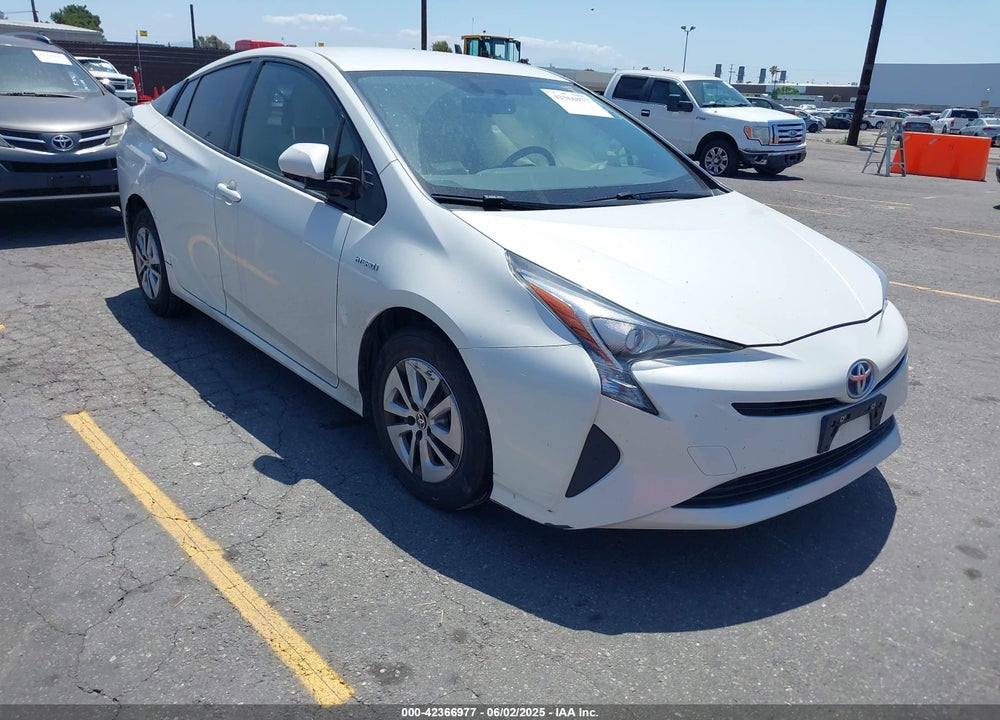 2016 TOYOTA PRIUS THREE VIN: JTDKARFU4G3000841