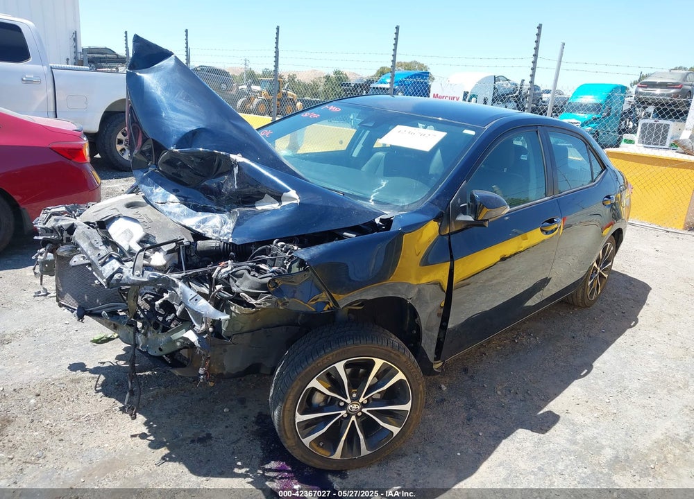 2019 TOYOTA COROLLA SE VIN: 2T1BURHE0KC222385