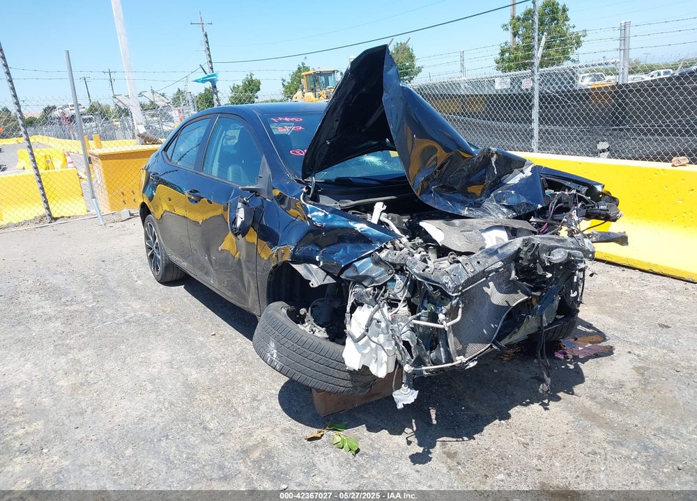 2019 TOYOTA COROLLA SE VIN: 2T1BURHE0KC222385