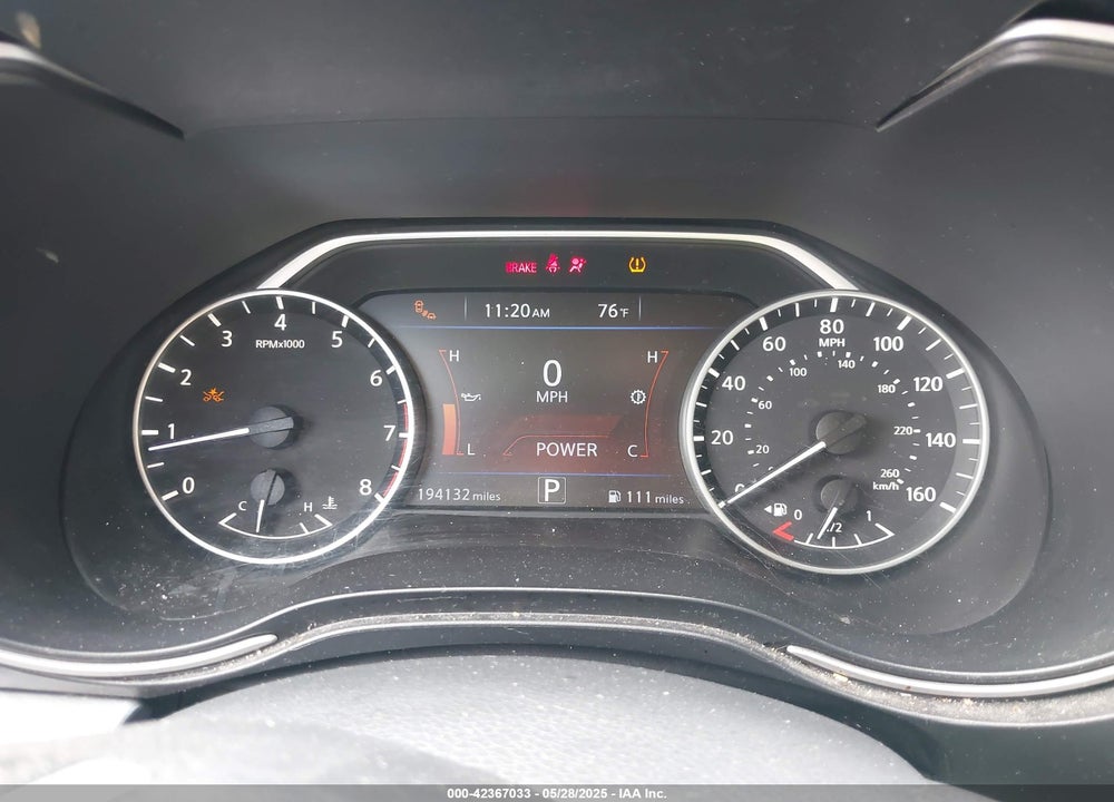 2016 NISSAN MAXIMA VIN: 1N4AA6AP3GC447551