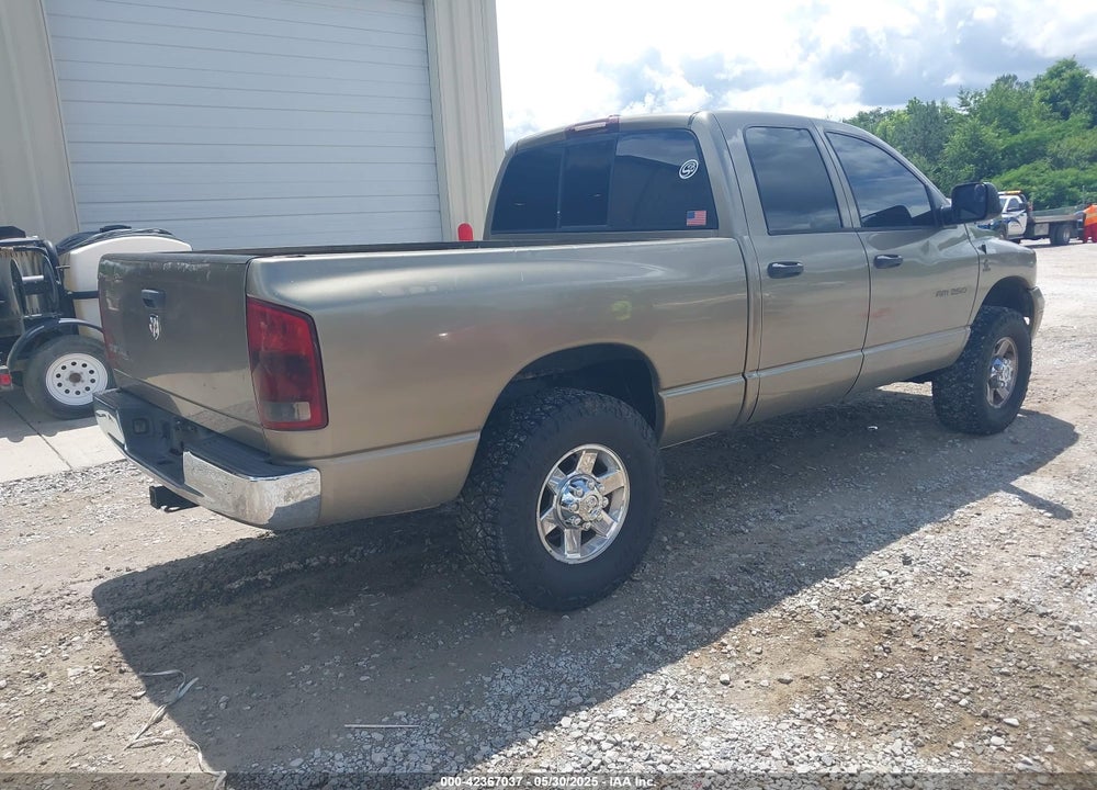 2006 DODGE RAM 2500 VIN: 1D7KS28C16J172236